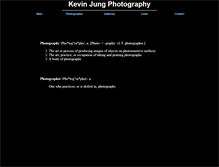 Tablet Screenshot of kevinjungphotography.com